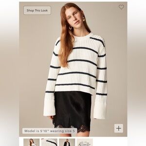 J. Crew Striped Sweater